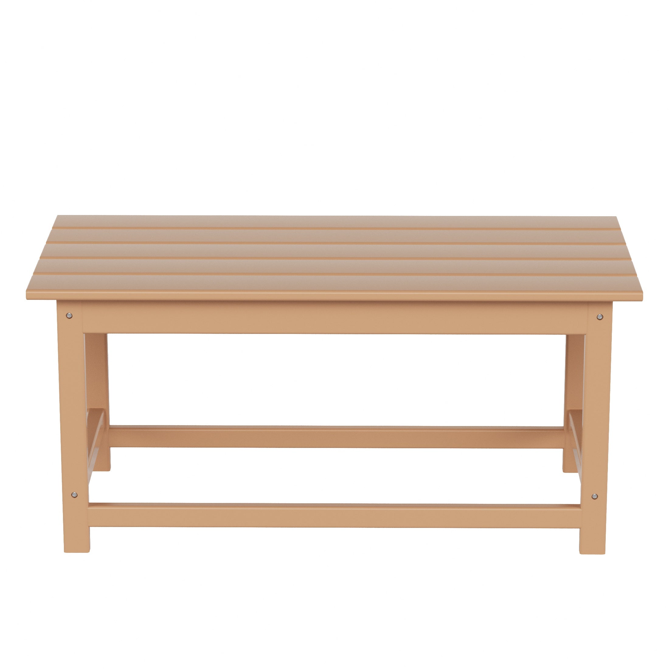  Westin Furniture Outdoor Patio Classic Adirondack Coffee Table - Teak - Bonton