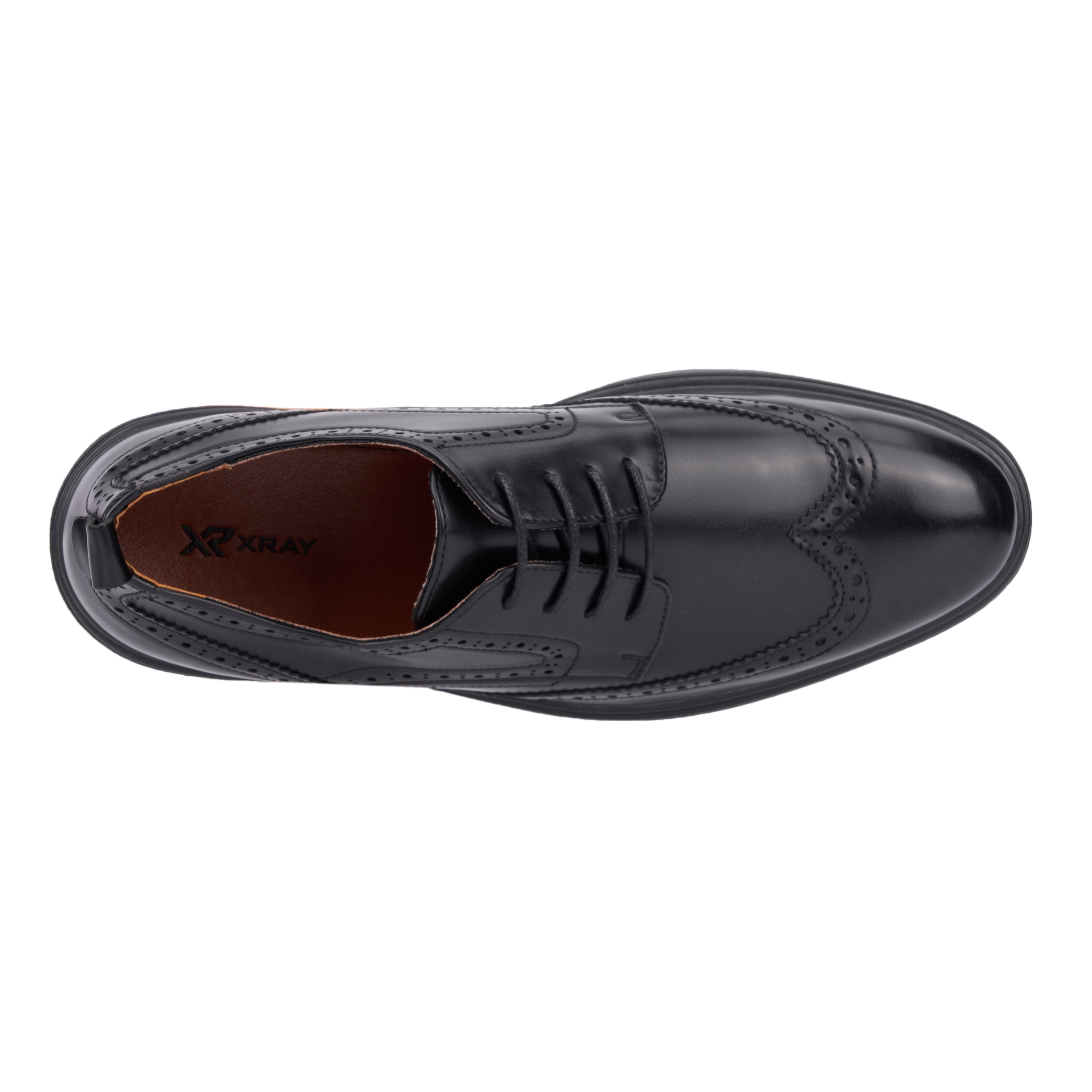 Xray Footwear Men's Tucker Oxford Dress Shoe - Black - Bonton