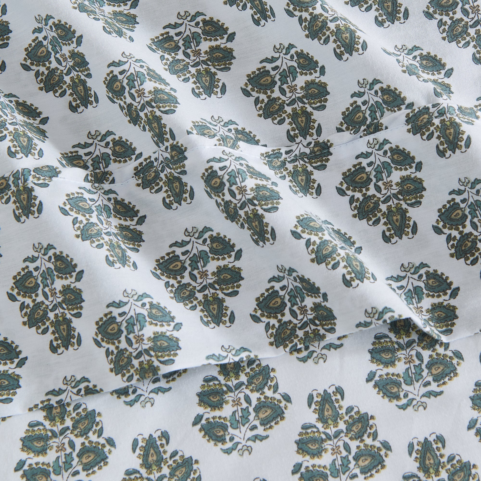  Patina Vie Maison Patina Vie Maison Cotton & Rayon From Bamboo Blend Printed Sheet Set - Full - Bonton