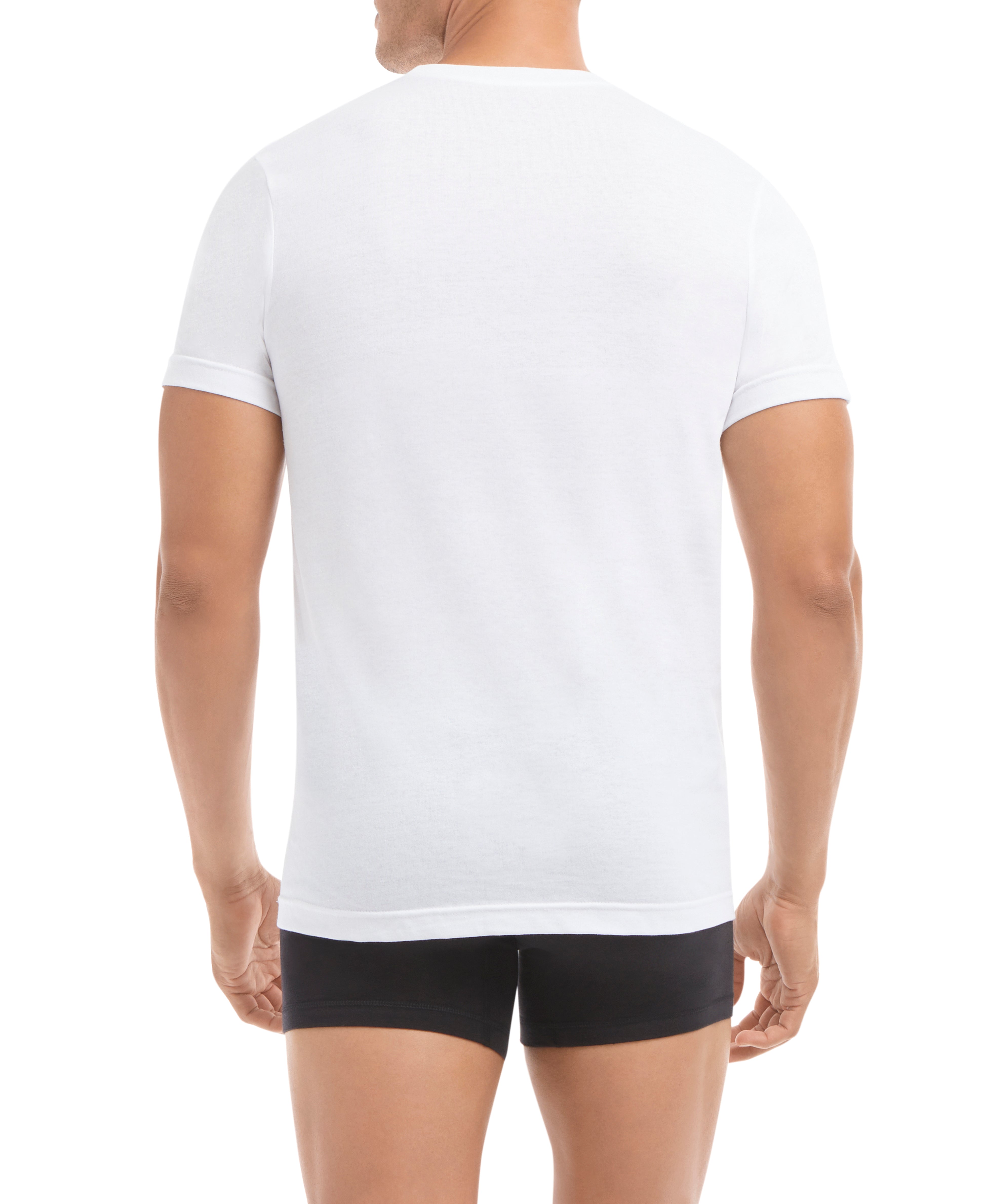  2xist Performance Cotton 3 Pack Crew Neck Tee - White - Bonton