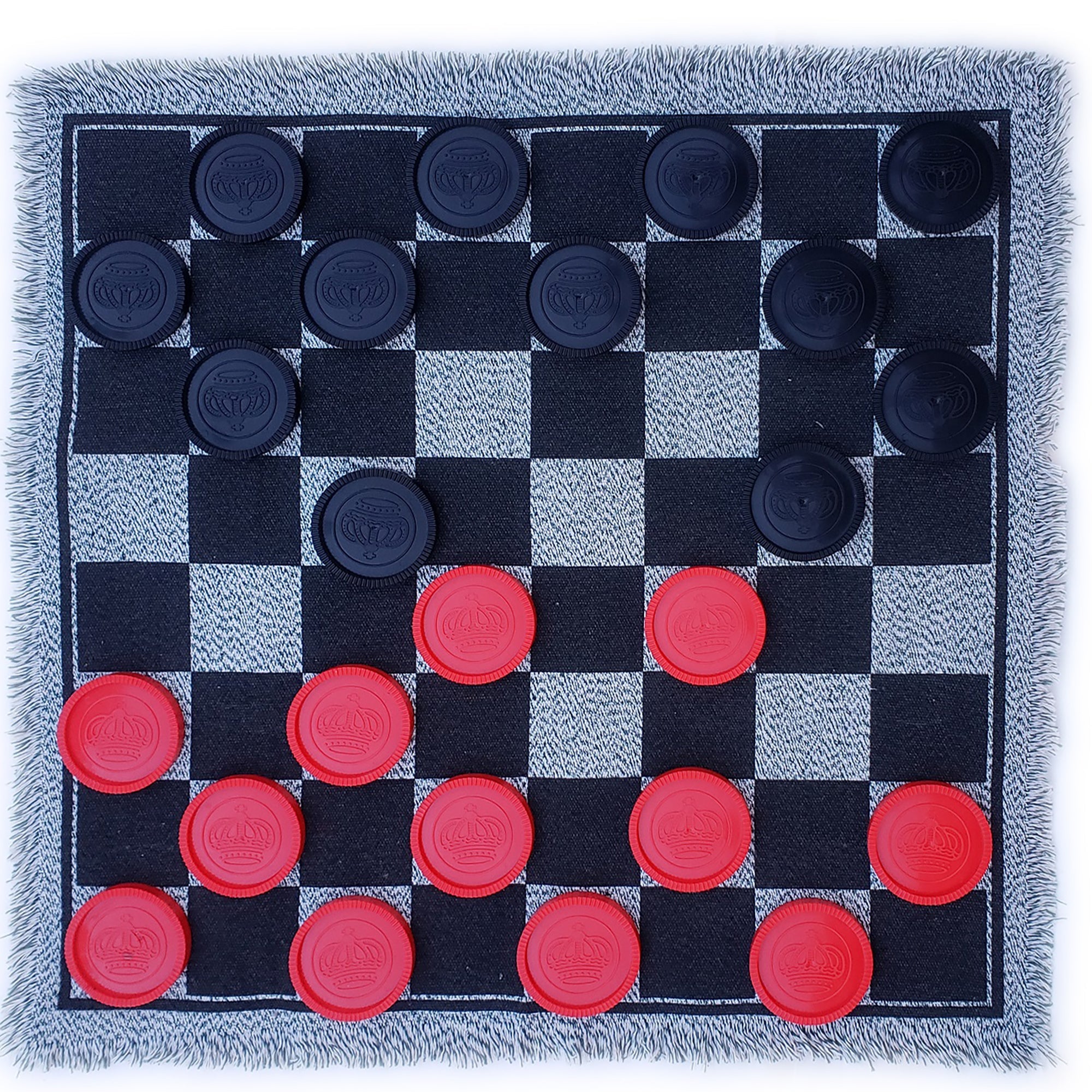  Bolaball Bolaball: 3-In-1 Giant Checkers - Reversible 26x26