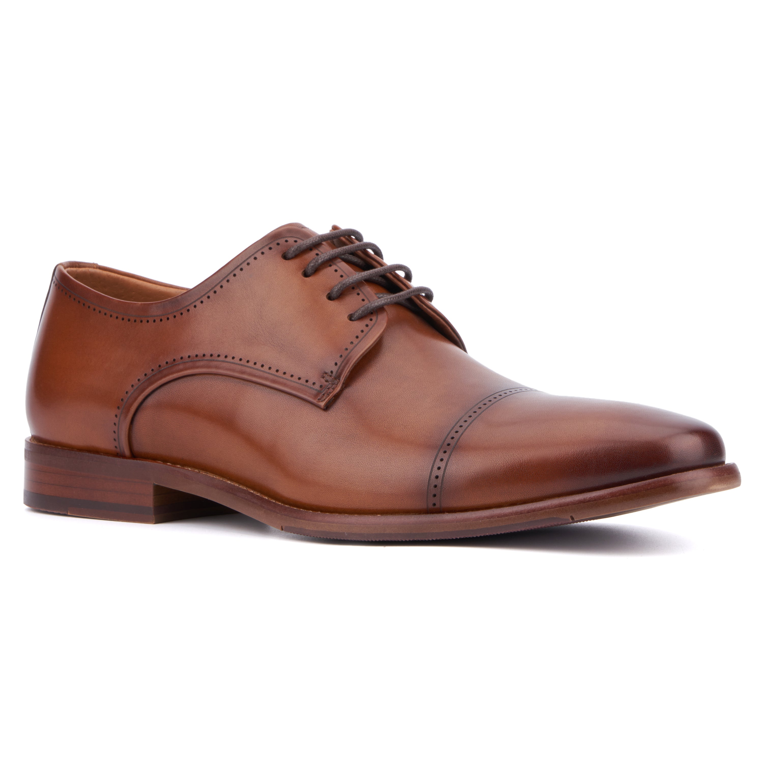  Vintage Foundry Co. Men's Brent Oxford Dress Shoe - Brown - Bonton