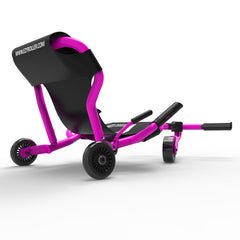 EzyRoller: Classic X - Pink - Ride-On Scooter, Cambering Motion, Pedal Free Cart, Hand Brakes, Extendable Frame, 154lb Capacity, Kids Ages 4+-Multi-One Size-2