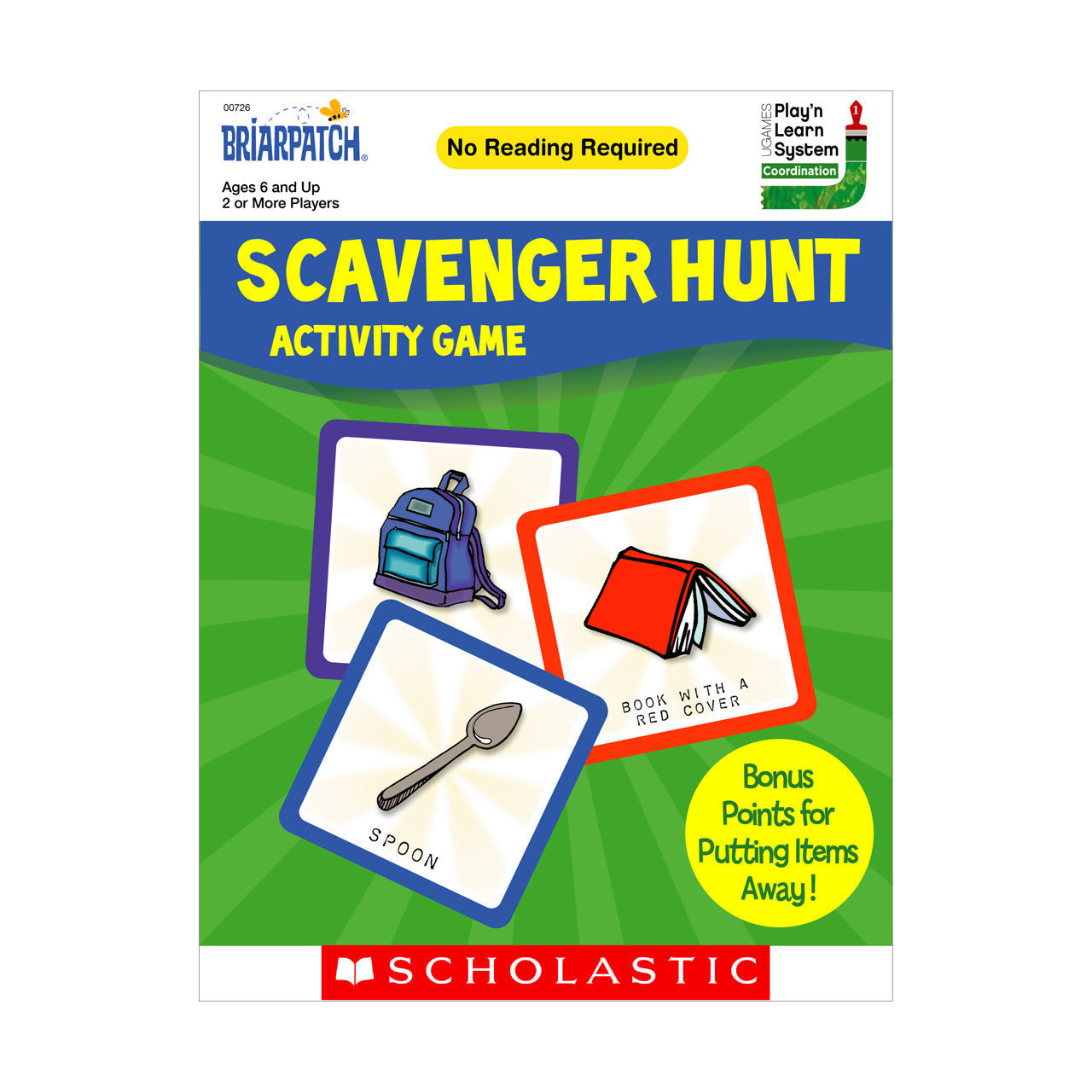  Scholastic Scavenger Hunt Activity Game - Multicolor - Bonton