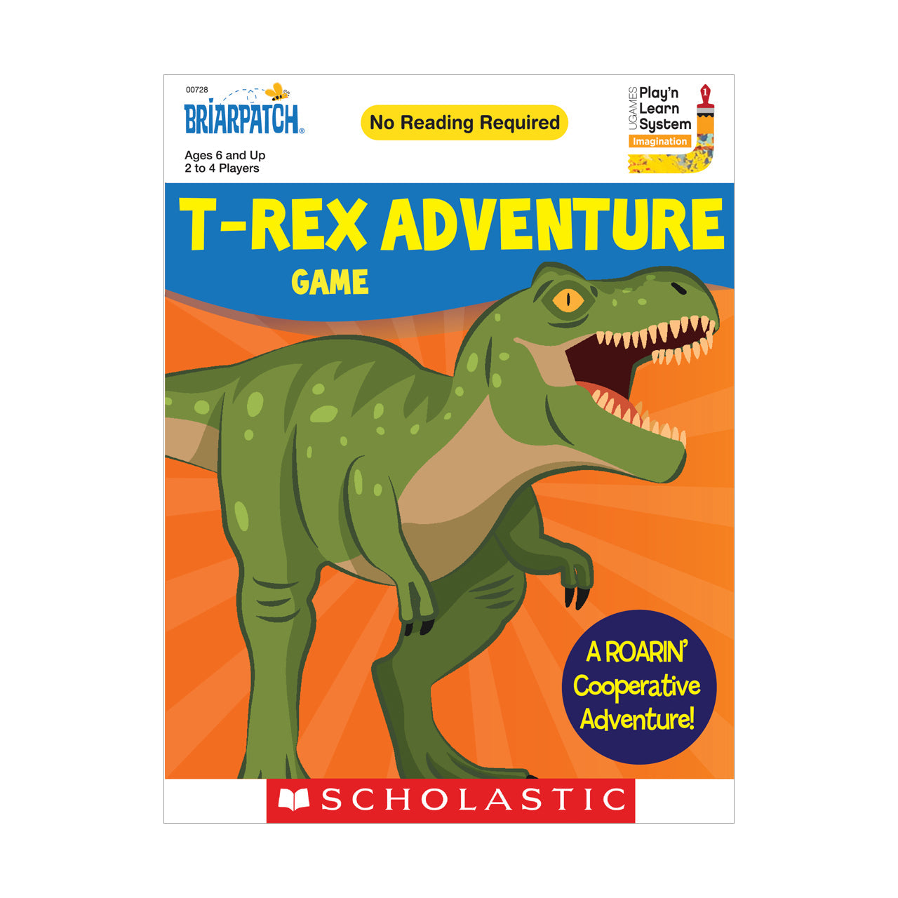  Scholastic T- Rex Adventure Game - Multicolor - Bonton