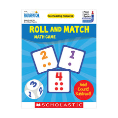 Scholastic Roll and Match Math Game