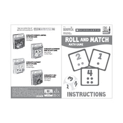 Scholastic Roll and Match Math Game