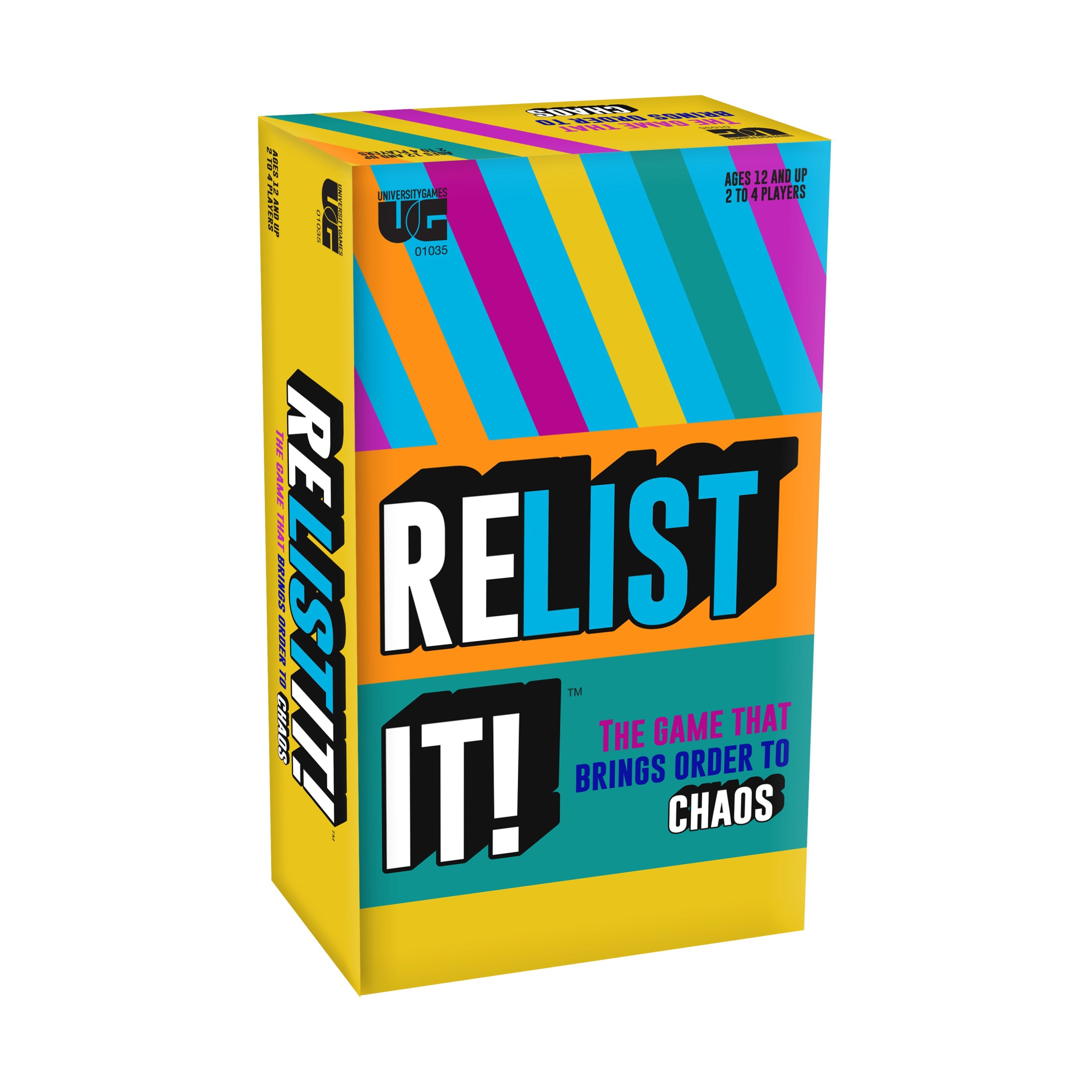  Relist It! - The Game that Brings Order to Chaos - Multi-color - Bonton