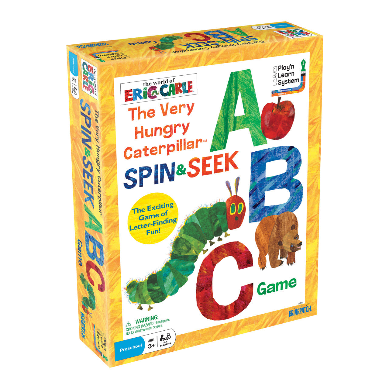  The Very Hungry Caterpillar Spin & Seek ABC Game - Multicolor - Bonton