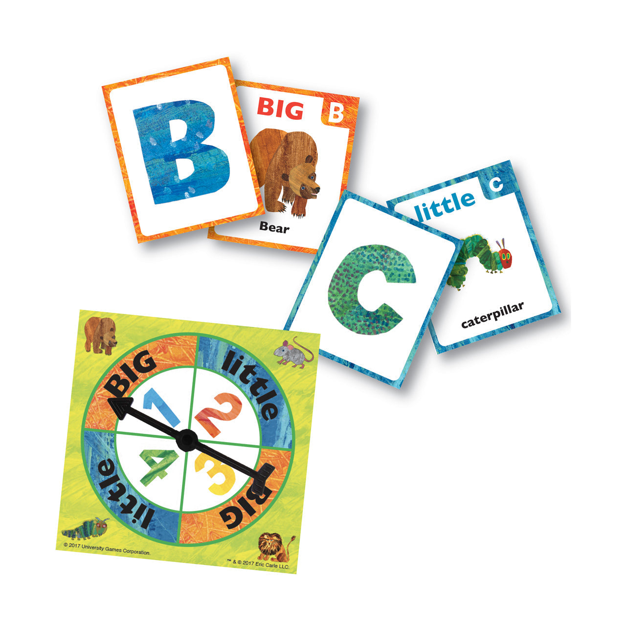  The World of Eric Carle - ABC Game in a Tin - Multicolor - Bonton