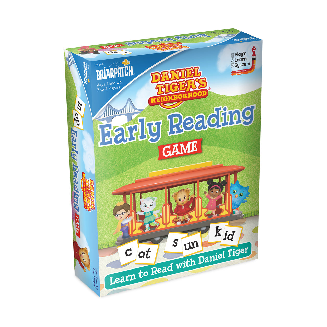  Daniel Tiger's Neighborhood Early Reading Game - Multicolor - Bonton