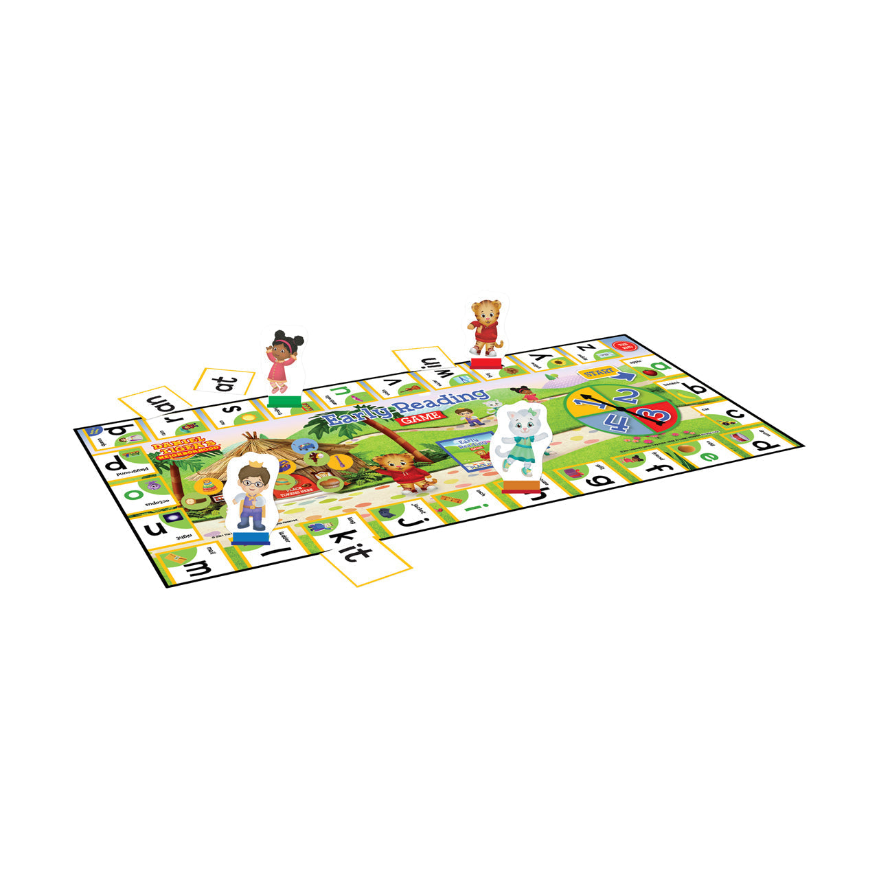  Daniel Tiger's Neighborhood Early Reading Game - Multicolor - Bonton