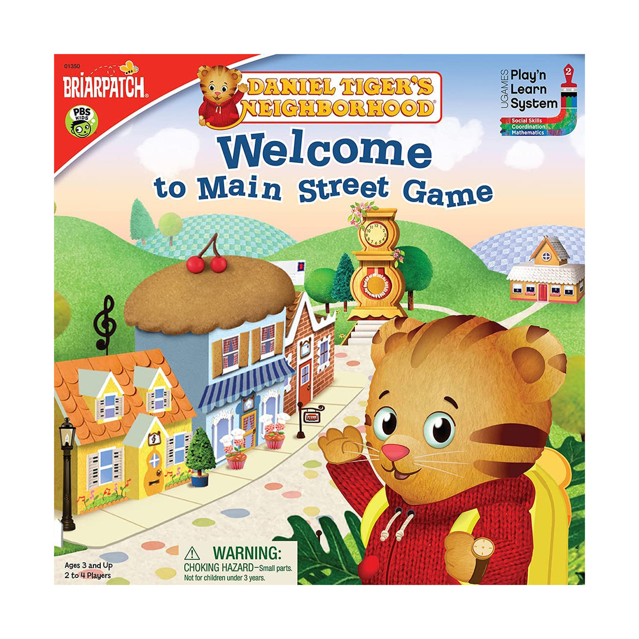  Daniel Tiger's Neighborhood Welcome to Main Street Game - Multicolor - Bonton