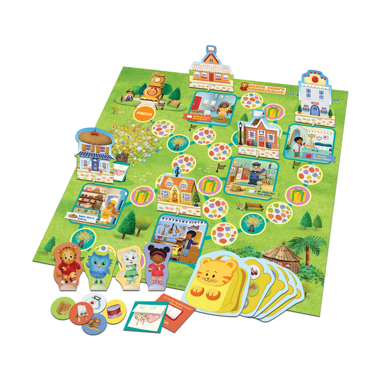  Daniel Tiger's Neighborhood Welcome to Main Street Game - Multicolor - Bonton