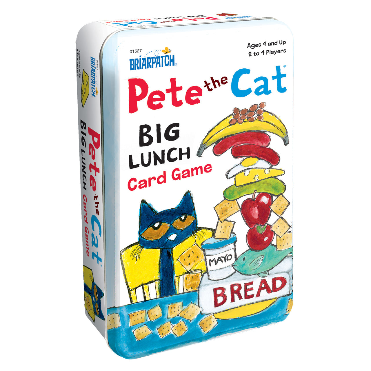  Pete the Cat Big Lunch Card Game Tin - Multicolor - Bonton