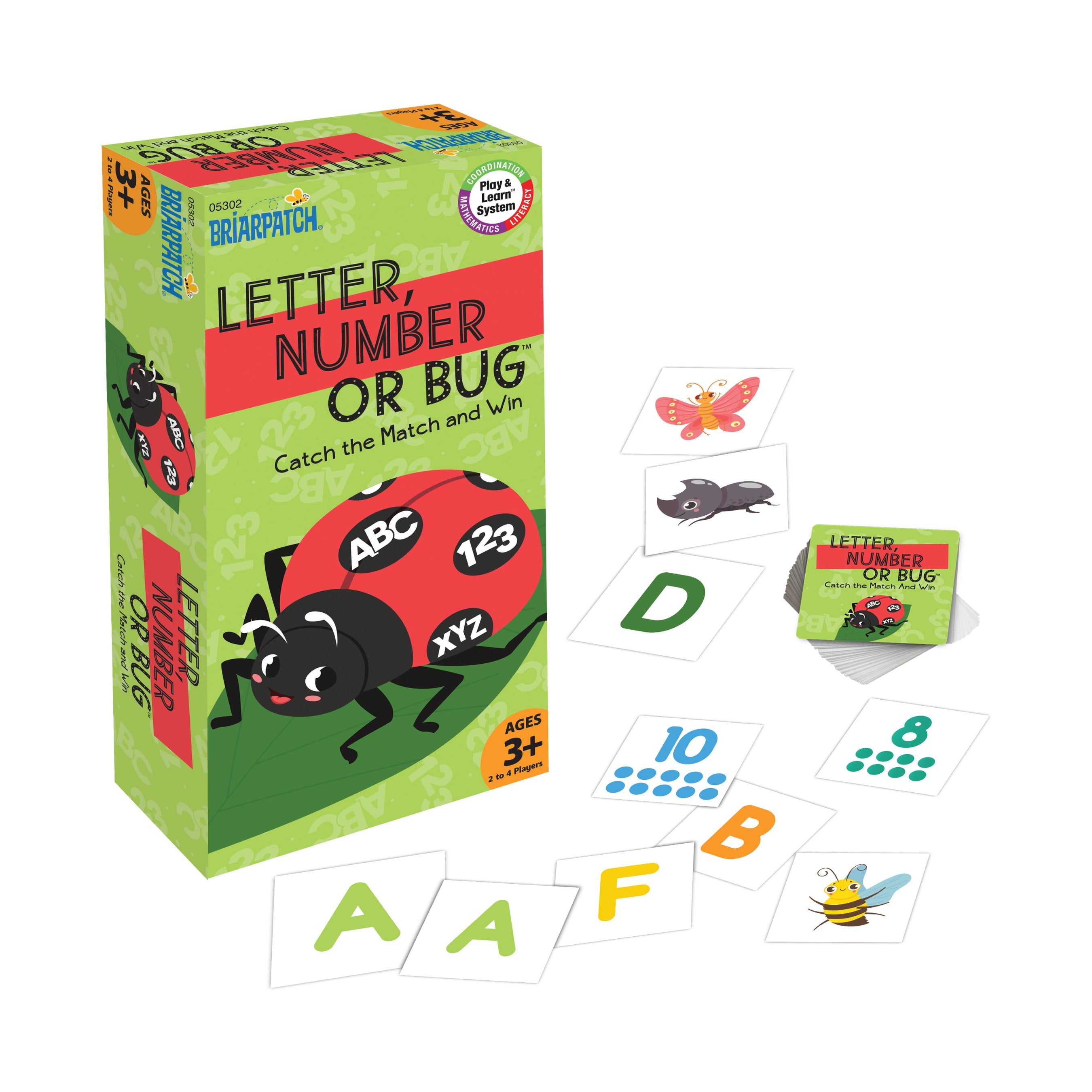  Briarpatch Letter, Number or Bug - Multi-color - Bonton