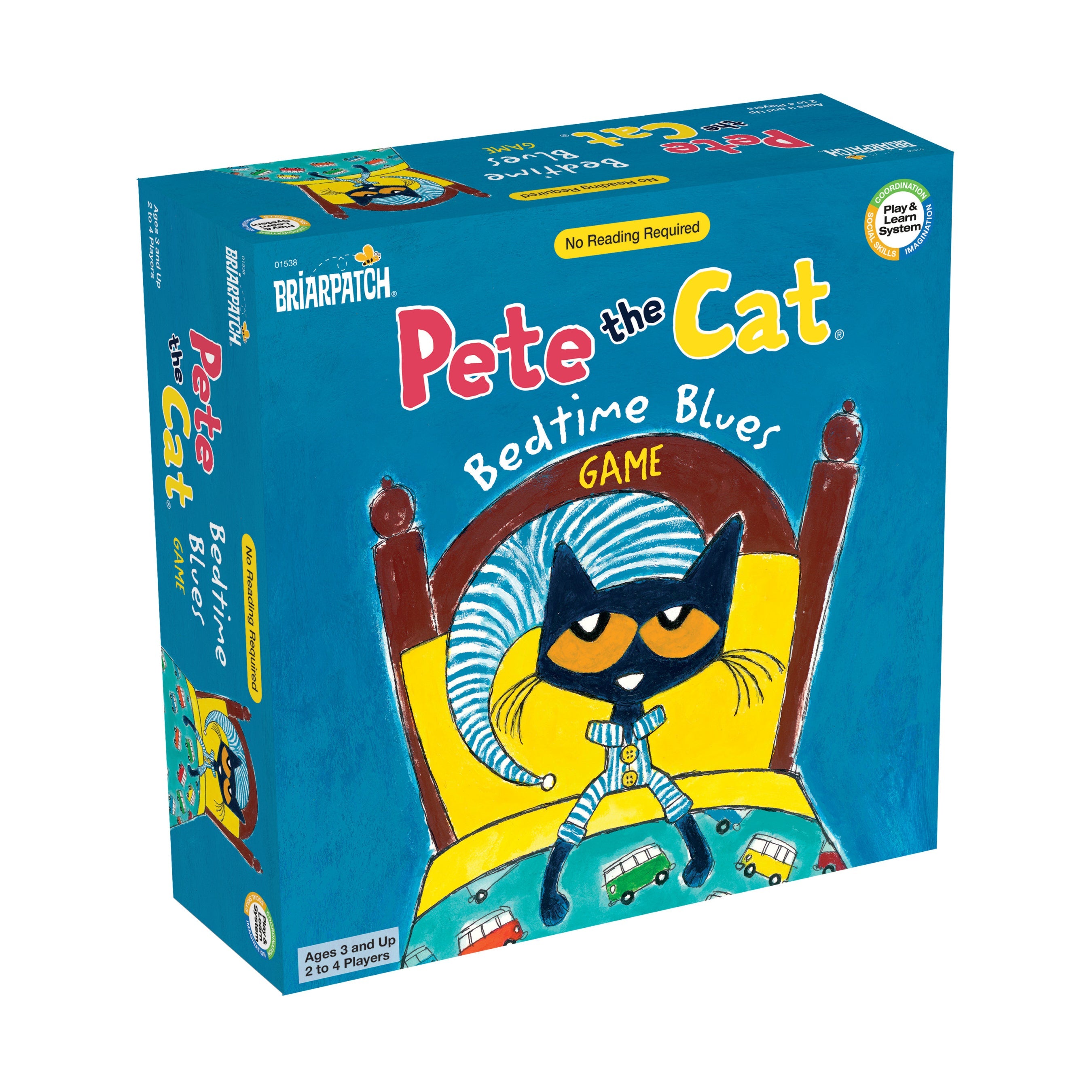  Briarpatch Pete the Cat - Bedtime Blues Game - Multi-color - Bonton