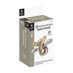 Hanayama-Level-5-Cast-Puzzle-Ripple-Multi-color-One-Size