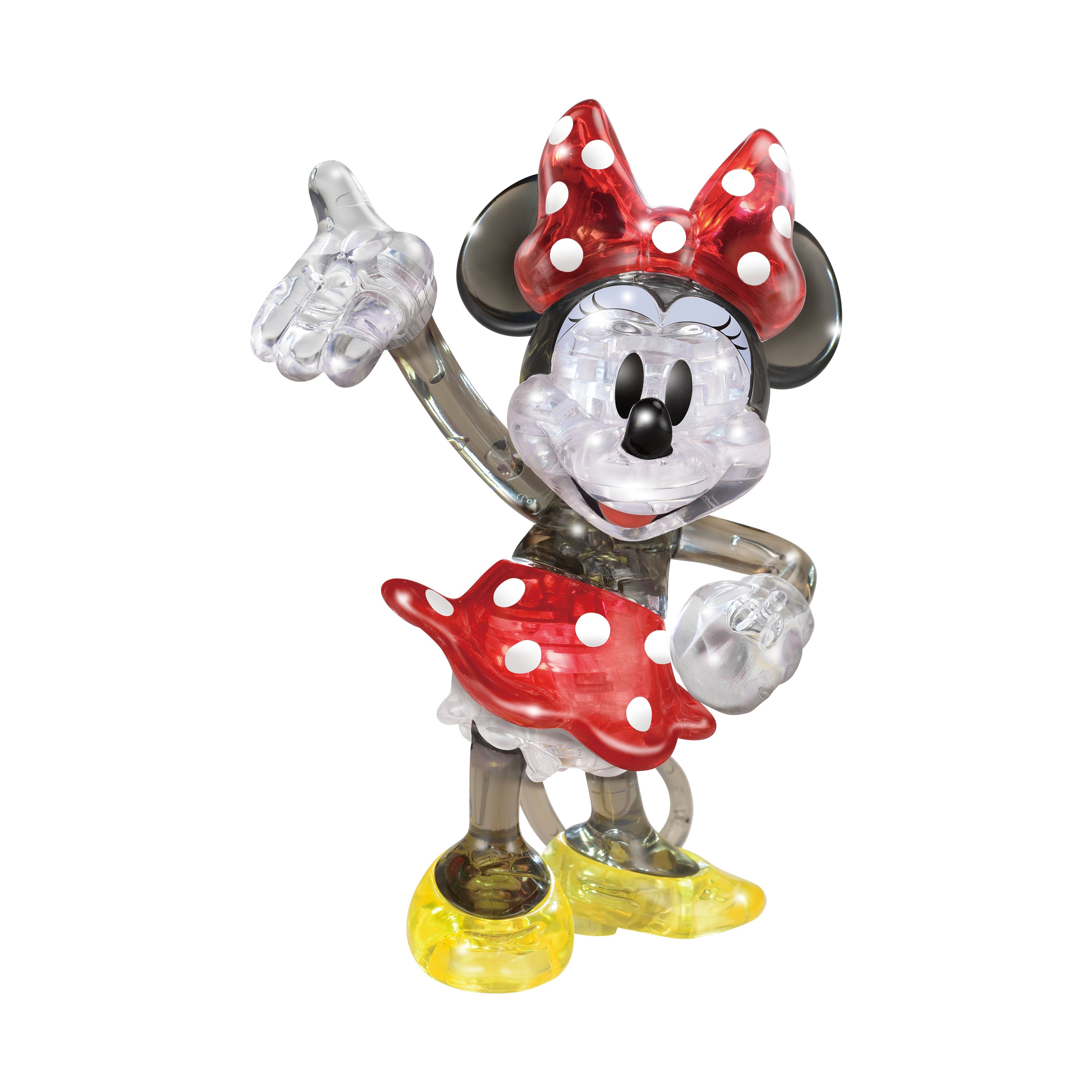  BePuzzled 3D Crystal Puzzle - Disney Minnie Mouse (Multi-Color): 36 Pcs - Multi-color - Bonton