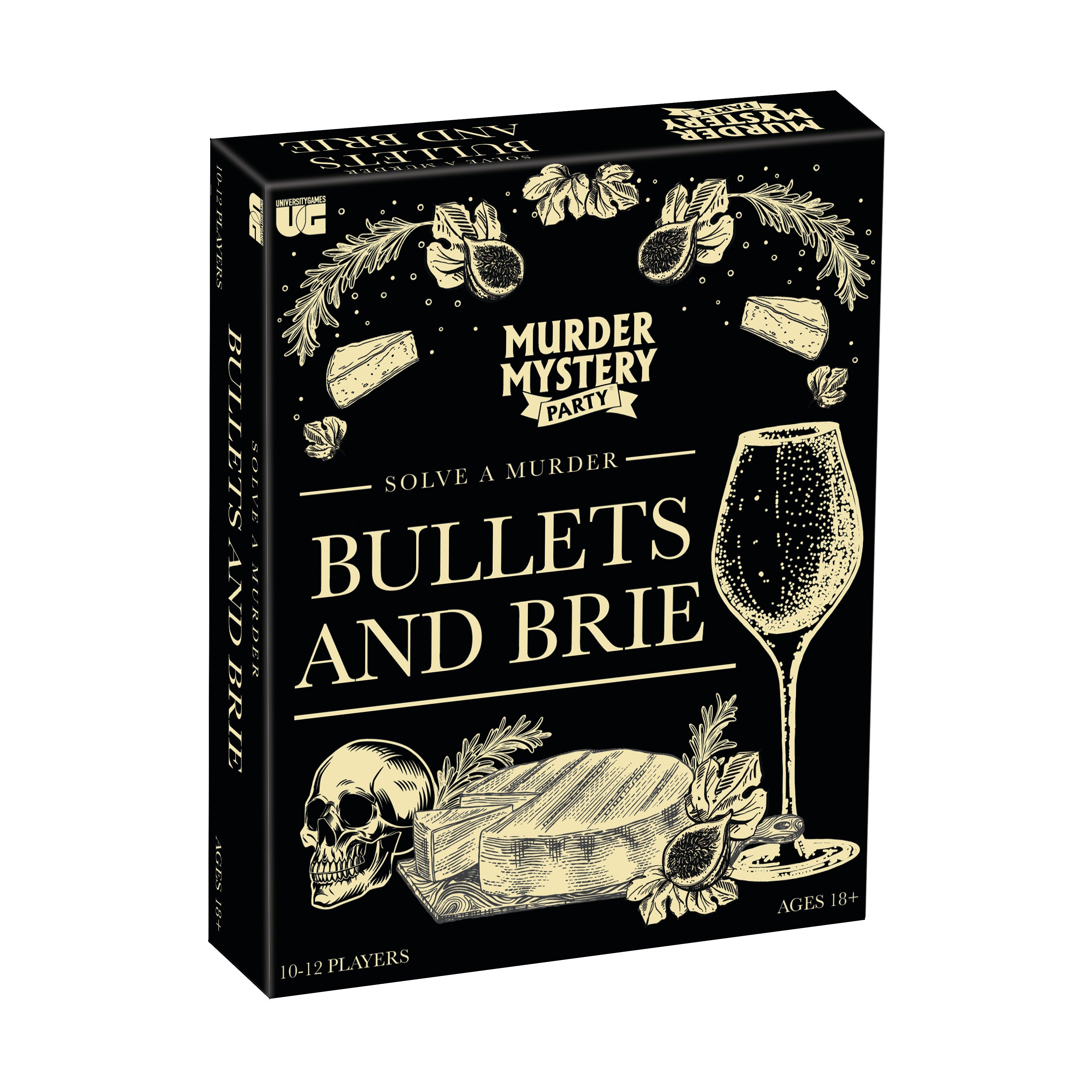  Murder Mystery Party - Bullets and Brie - Multi-color - Bonton