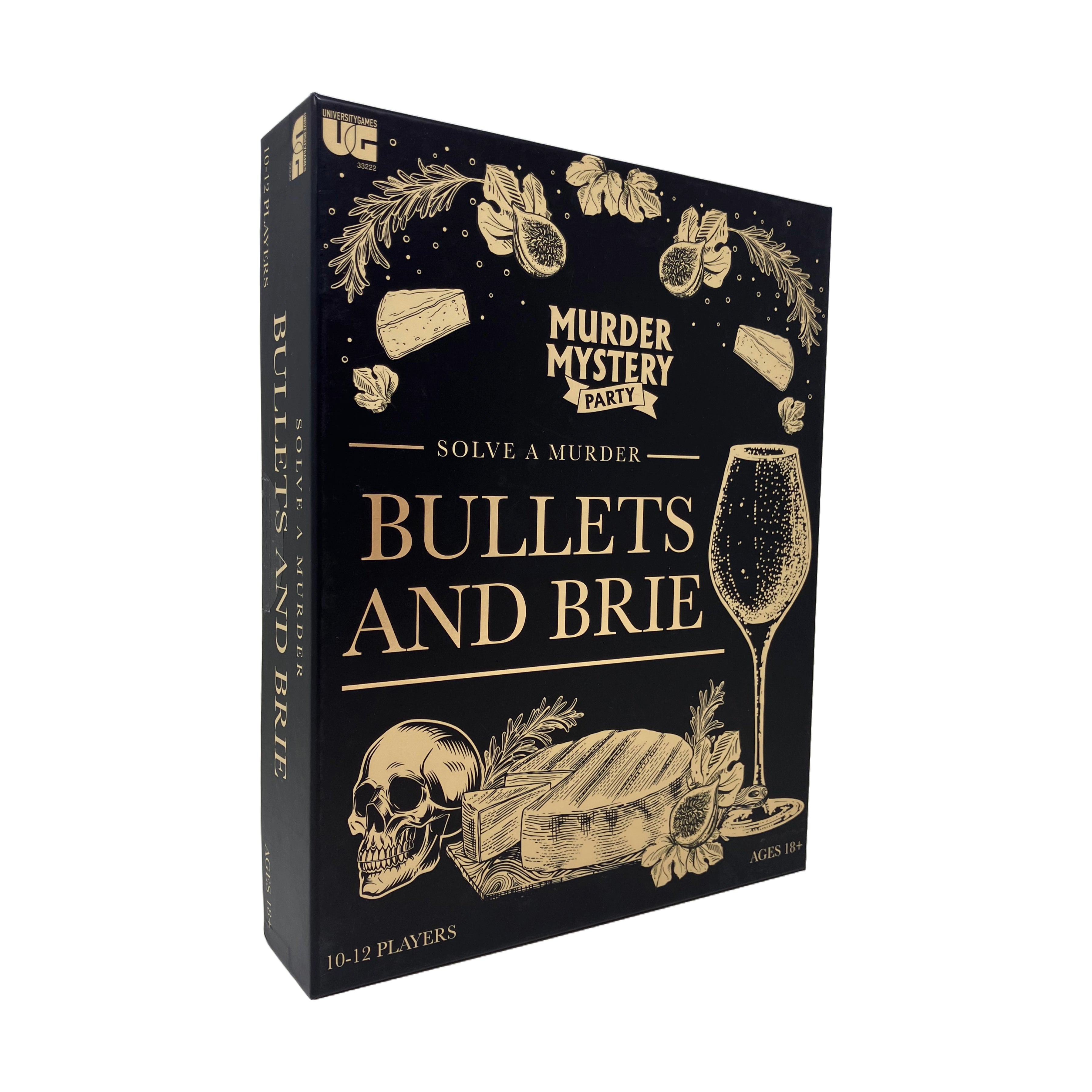  Murder Mystery Party - Bullets and Brie - Multi-color - Bonton