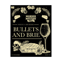 Murder-Mystery-Party-Bullets-and-Brie-Multi-color-One-Size