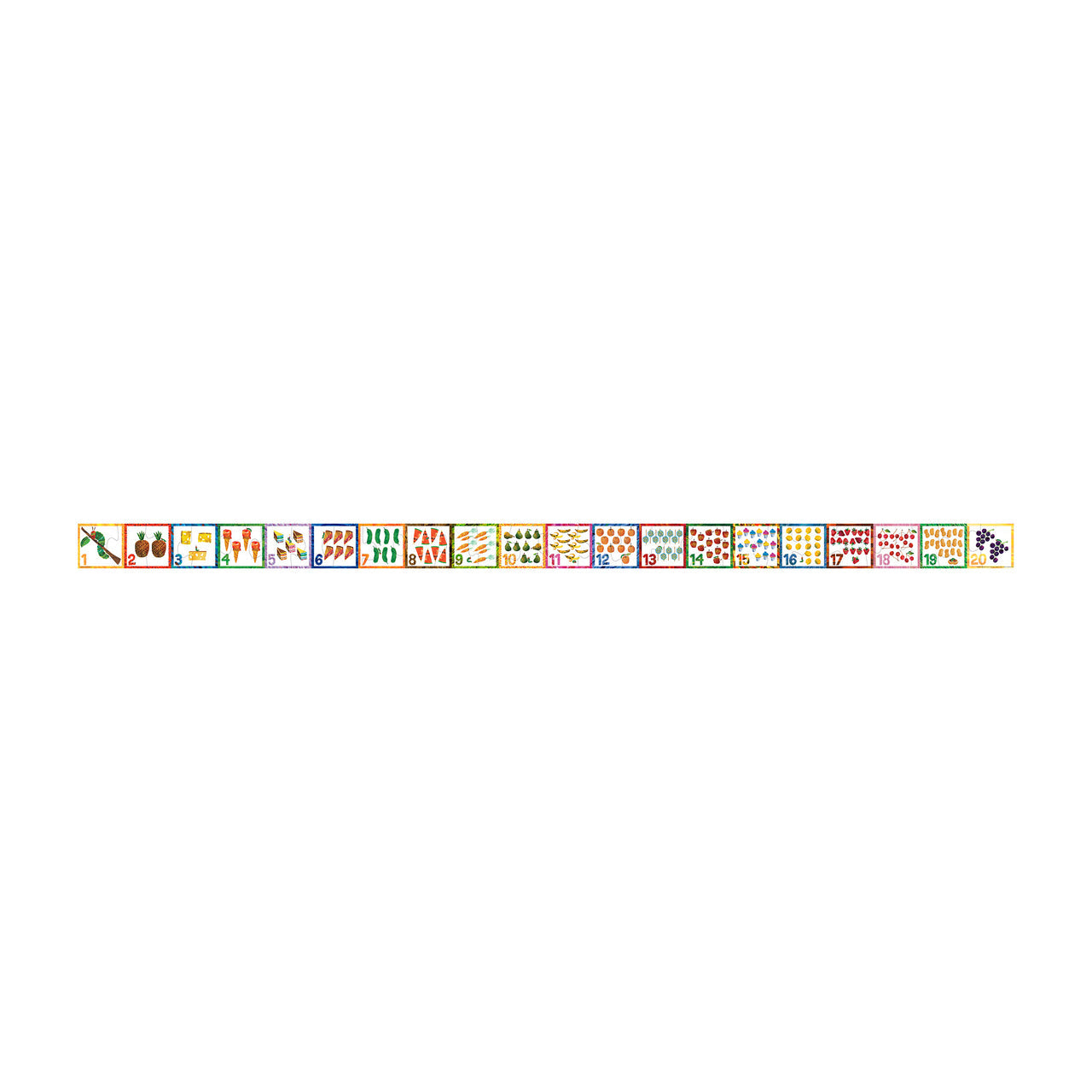  The World of Eric Carle - Alphabet & Counting 2-Sided Floor Puzzle: 26 Pcs - Multicolor - Bonton