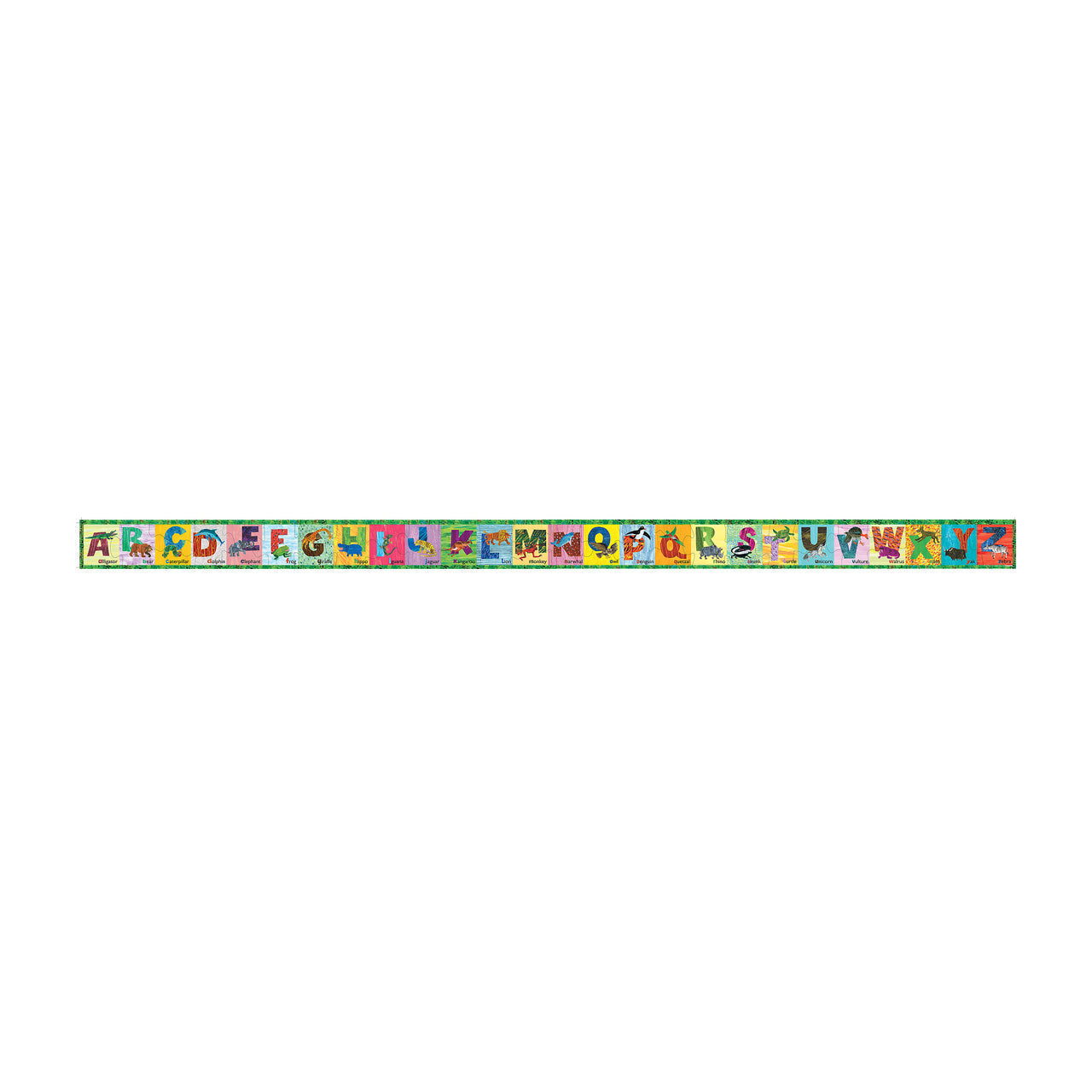  The World of Eric Carle - Alphabet & Counting 2-Sided Floor Puzzle: 26 Pcs - Multicolor - Bonton