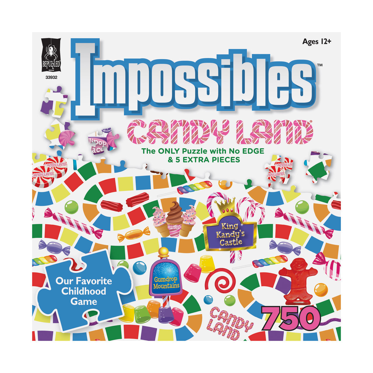  Candy Land: 750 Pcs - Multicolor - Bonton