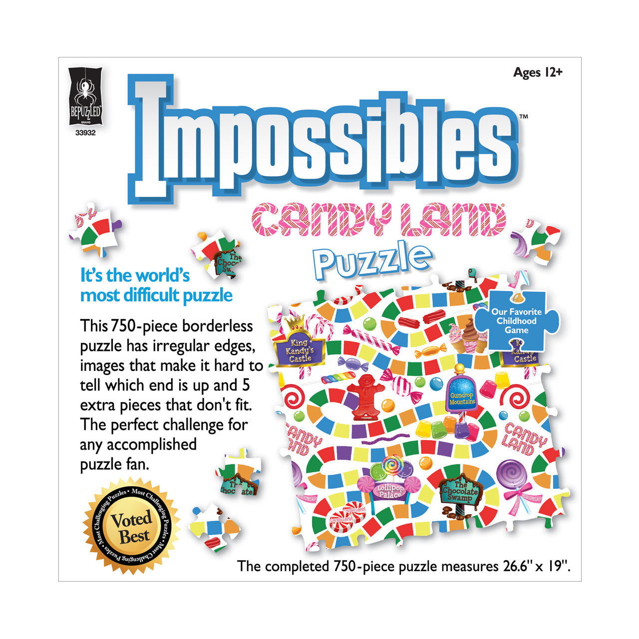  Candy Land: 750 Pcs - Multicolor - Bonton