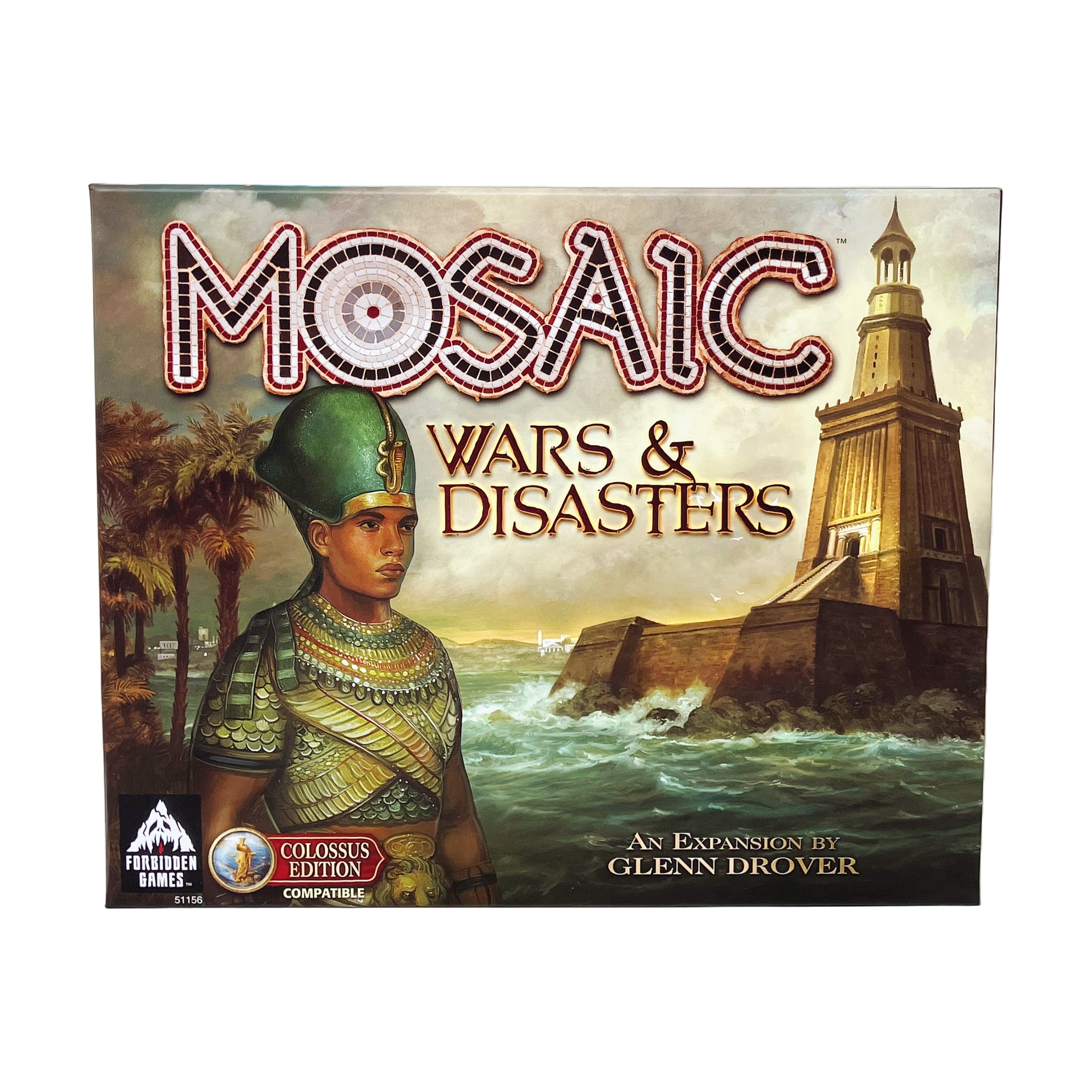  Forbidden Games Mosaic: Wars & Disasters Expansion - Colossus Edition - Multi-color - Bonton