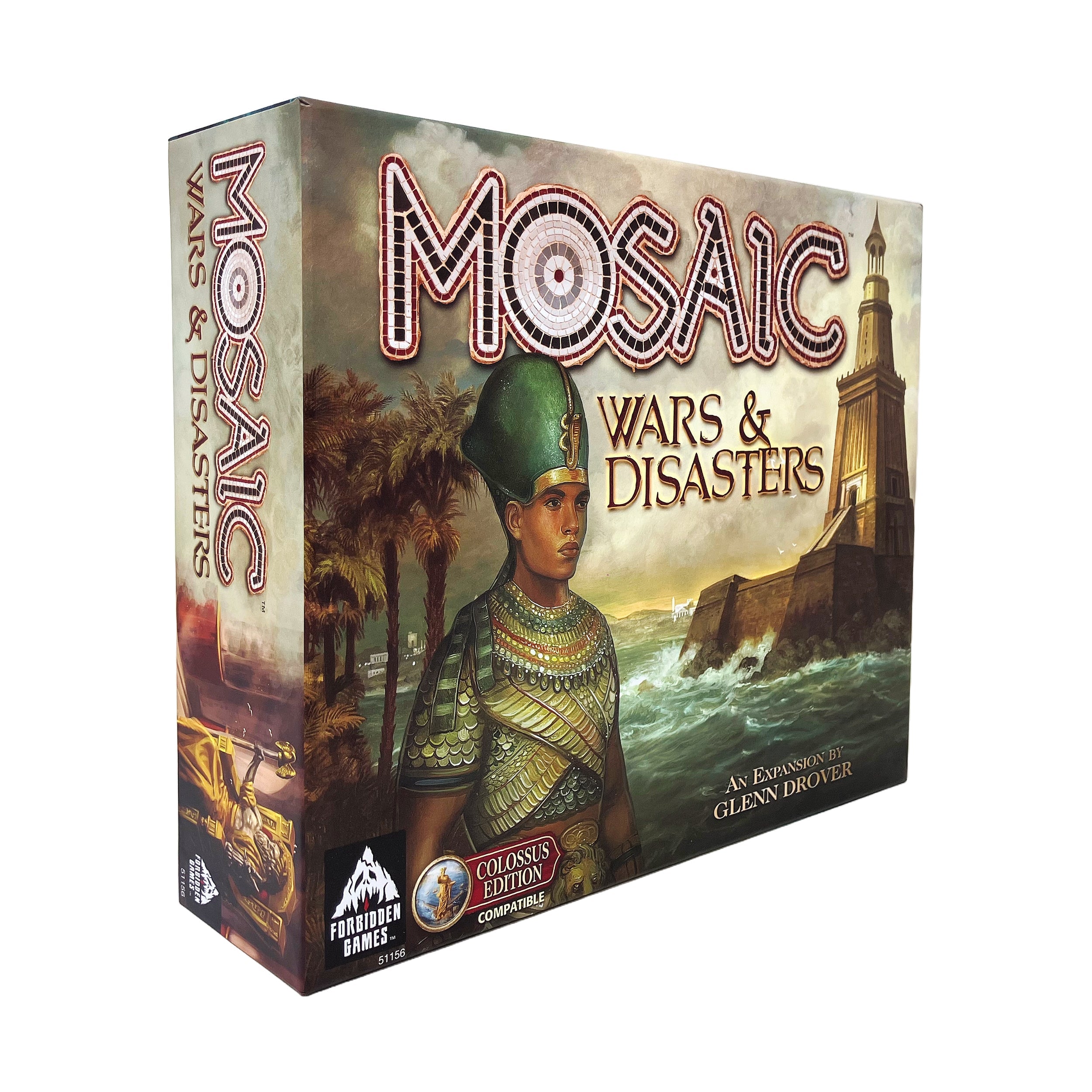  Forbidden Games Mosaic: Wars & Disasters Expansion - Colossus Edition - Multi-color - Bonton