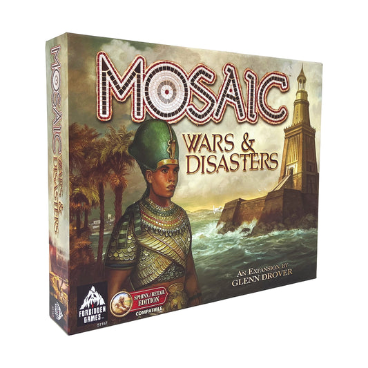 Mosaic-Wars-and-Disasters-Expansion-Sphinx/Retail-Edition-Multi-color-One-Size