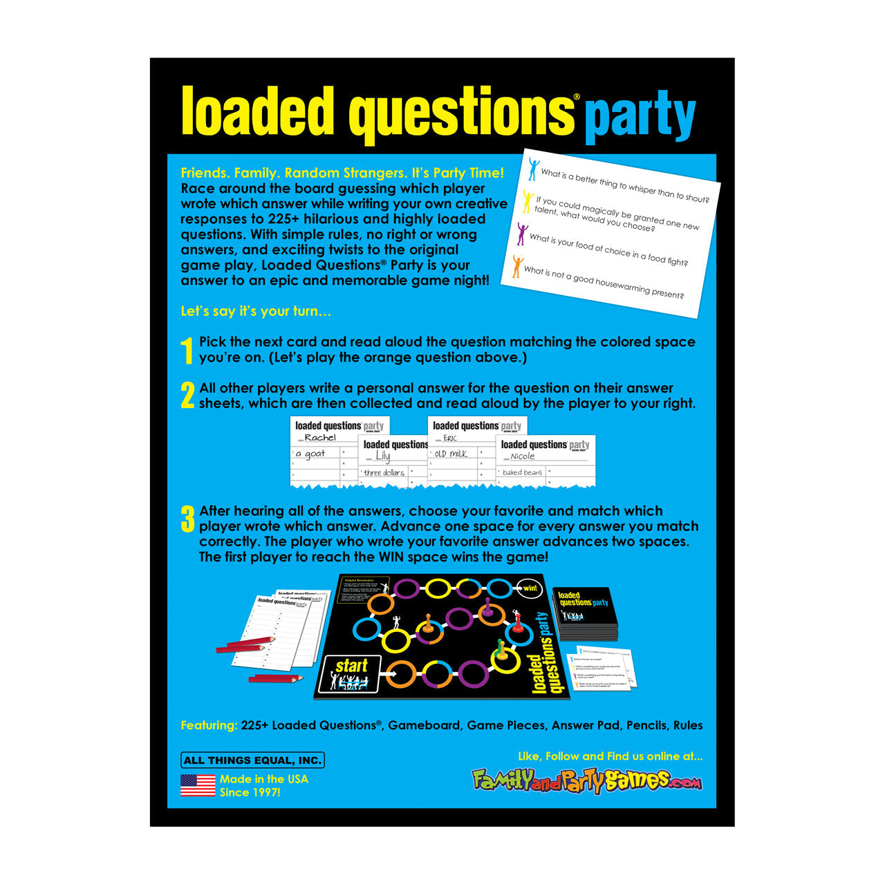  Loaded Questions Party - Multicolor - Bonton