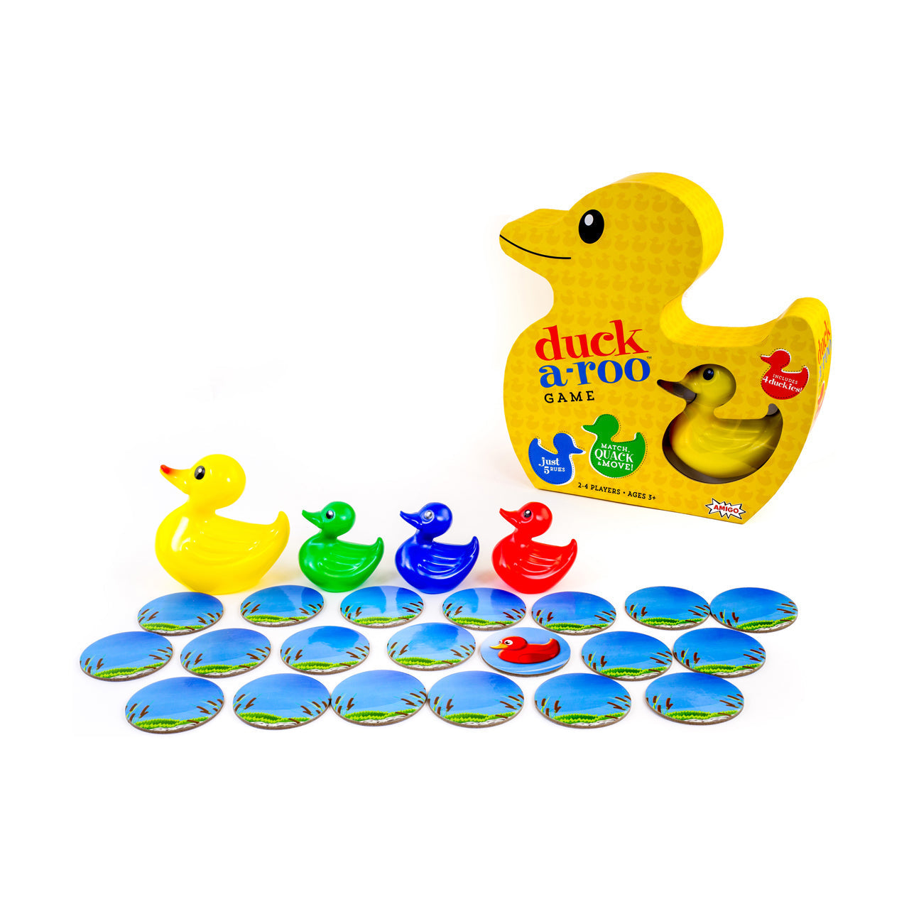  Amigo Duck-a-Roo Game - Multicolor - Bonton