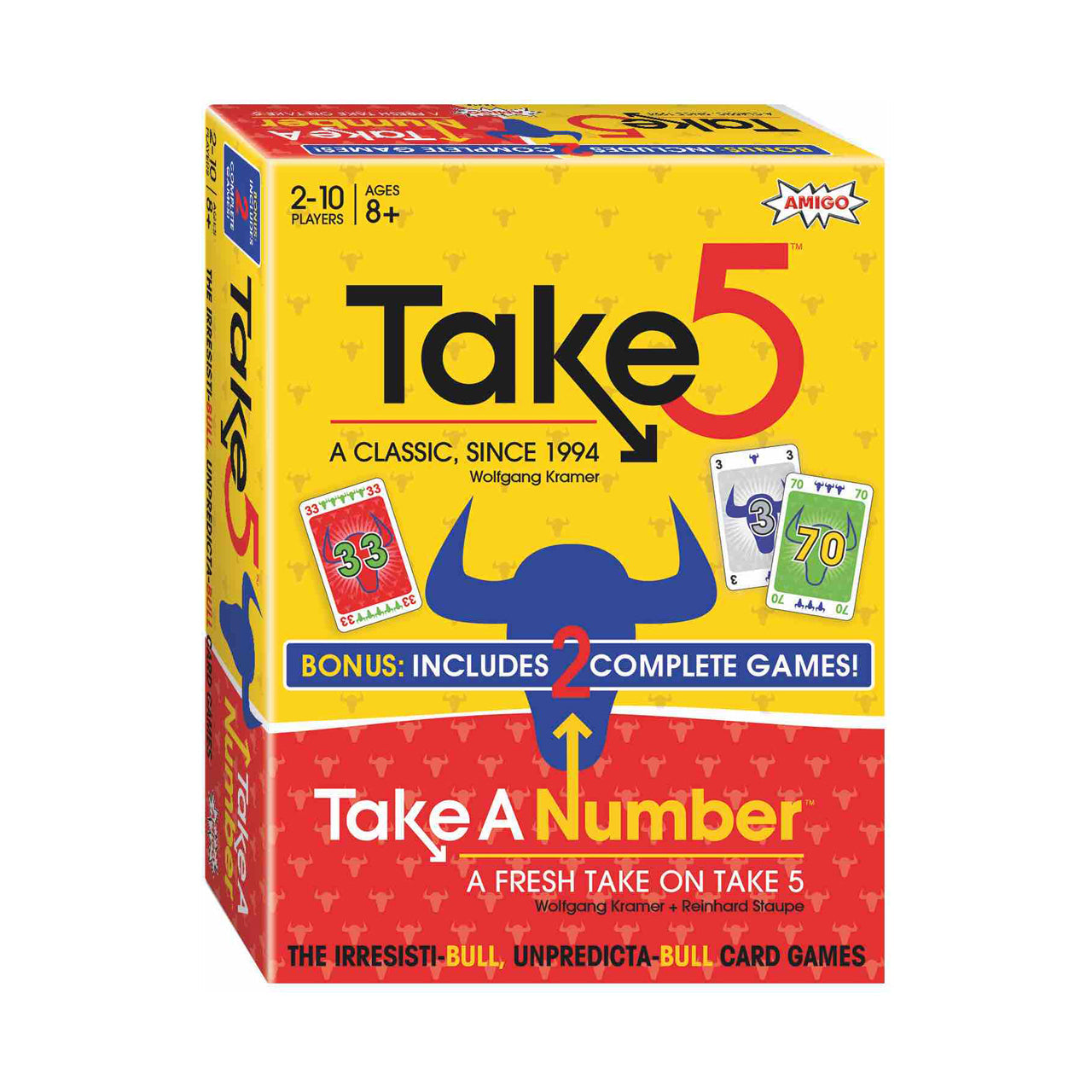  Amigo Take 5 / Take a Number Bonus Pack - Multicolor - Bonton