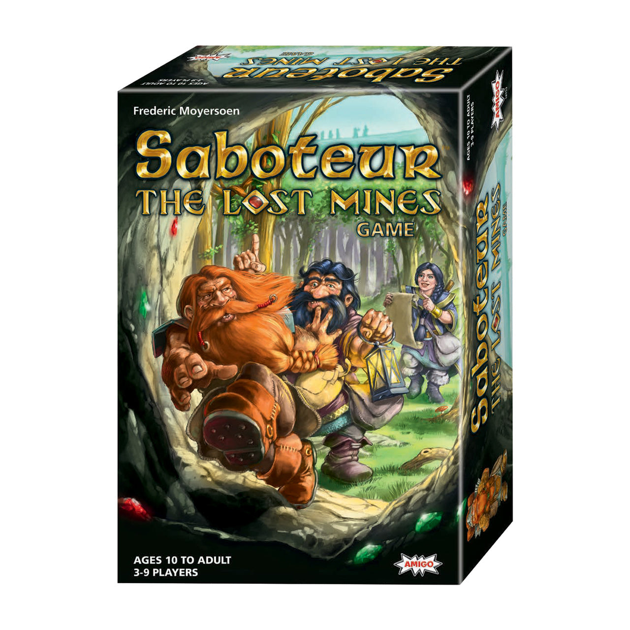  Amigo Saboteur: The Lost Mines Game - Multicolor - Bonton