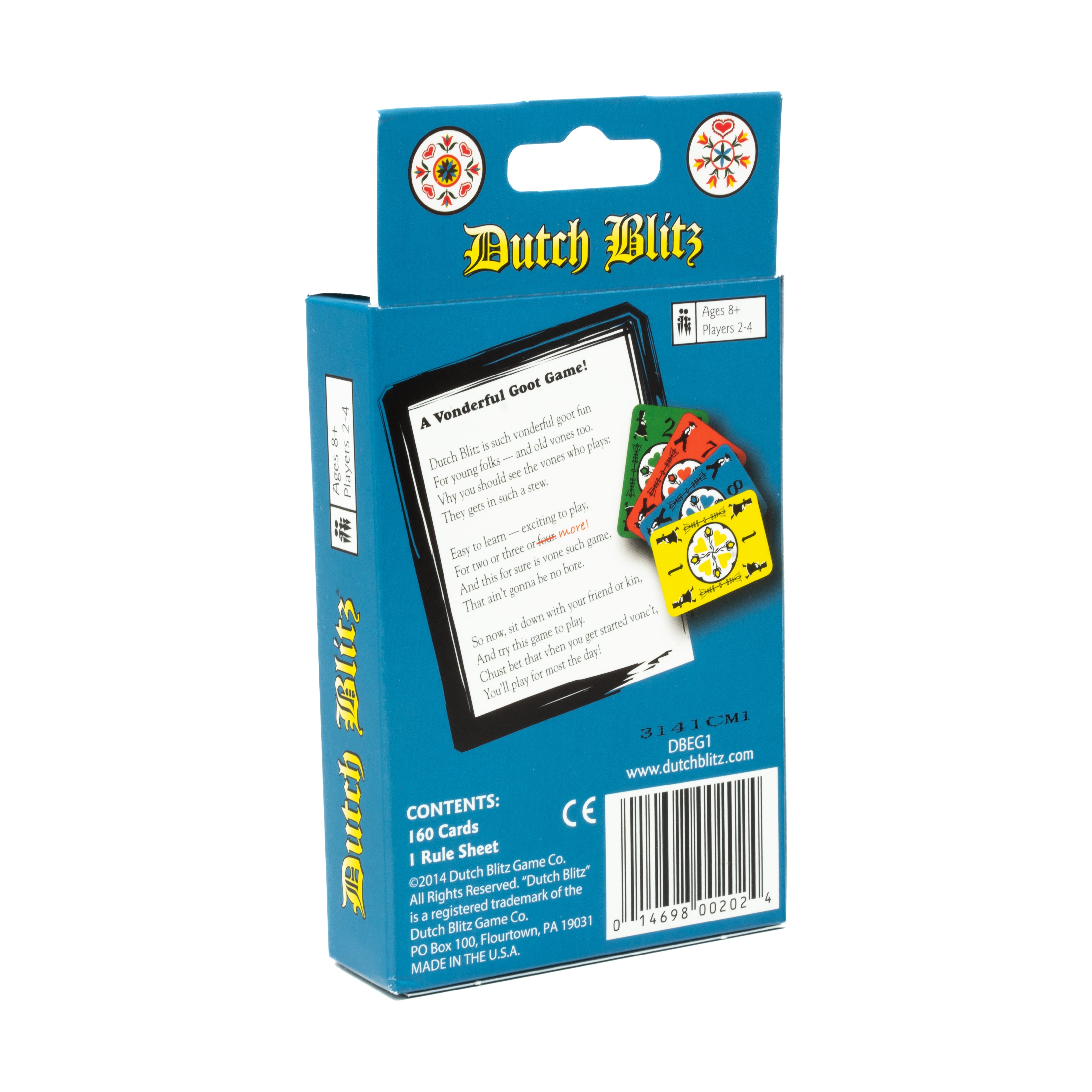  Dutch Blitz Game Co. Dutch Blitz Expansion Pack - Multi-color - Bonton