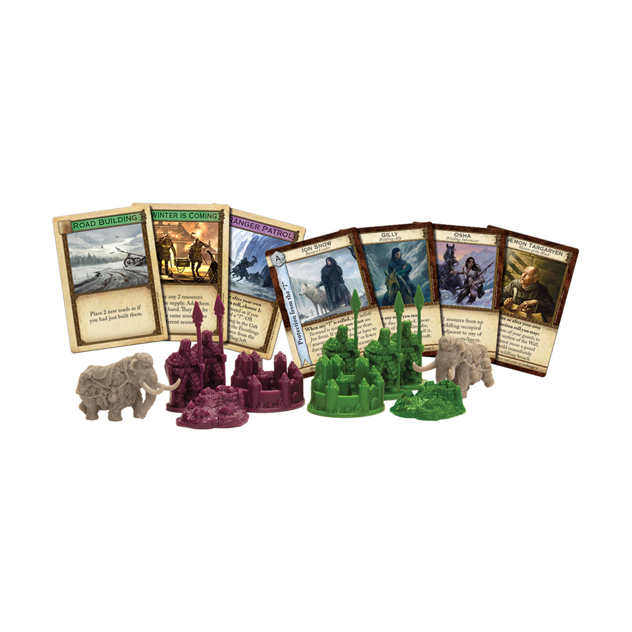  A Game of Thrones Catan: Brotherhood of the Watch 5-6 Player Extension - Multicolor - Bonton