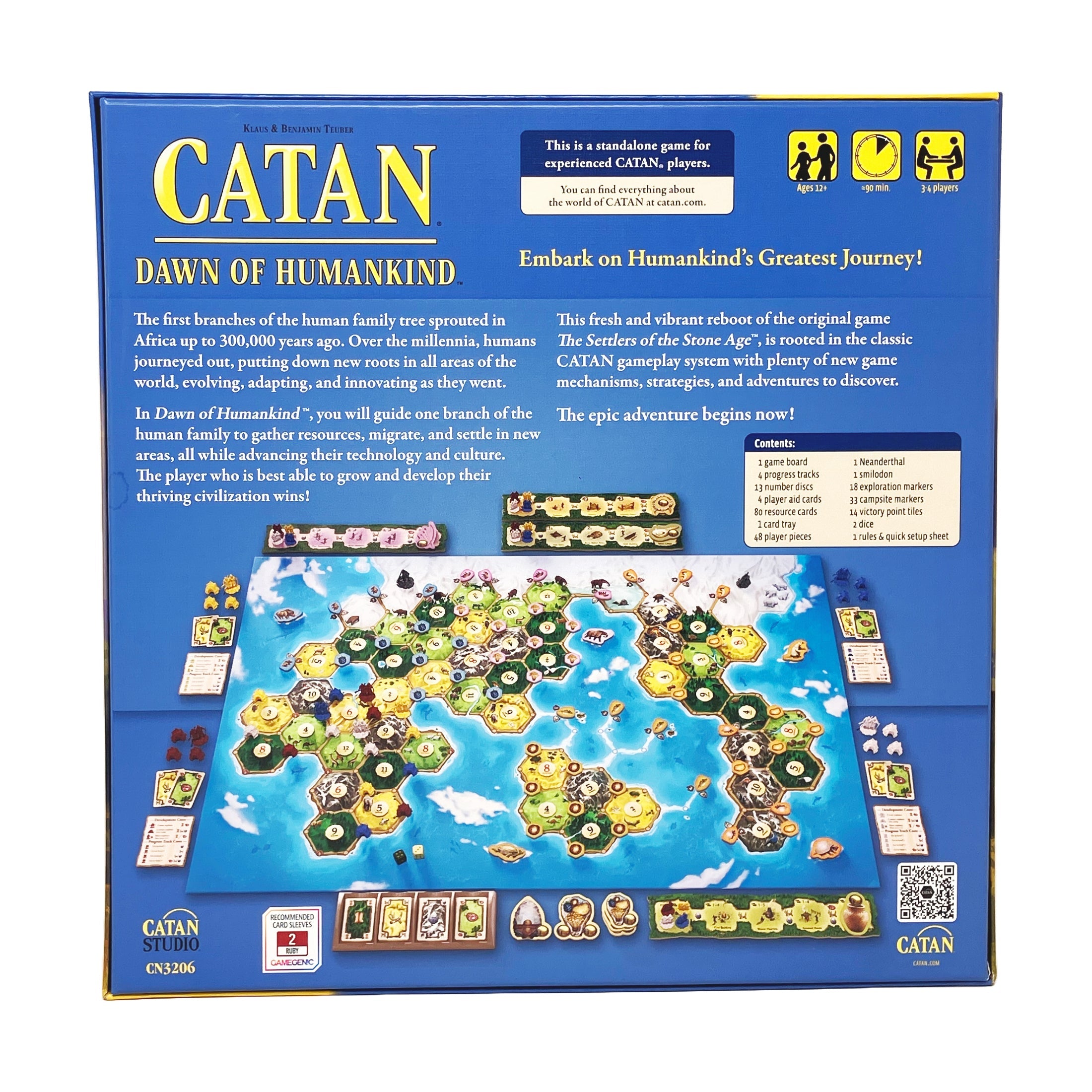  Catan Studio Catan: Dawn of Humankind - Multi-color - Bonton