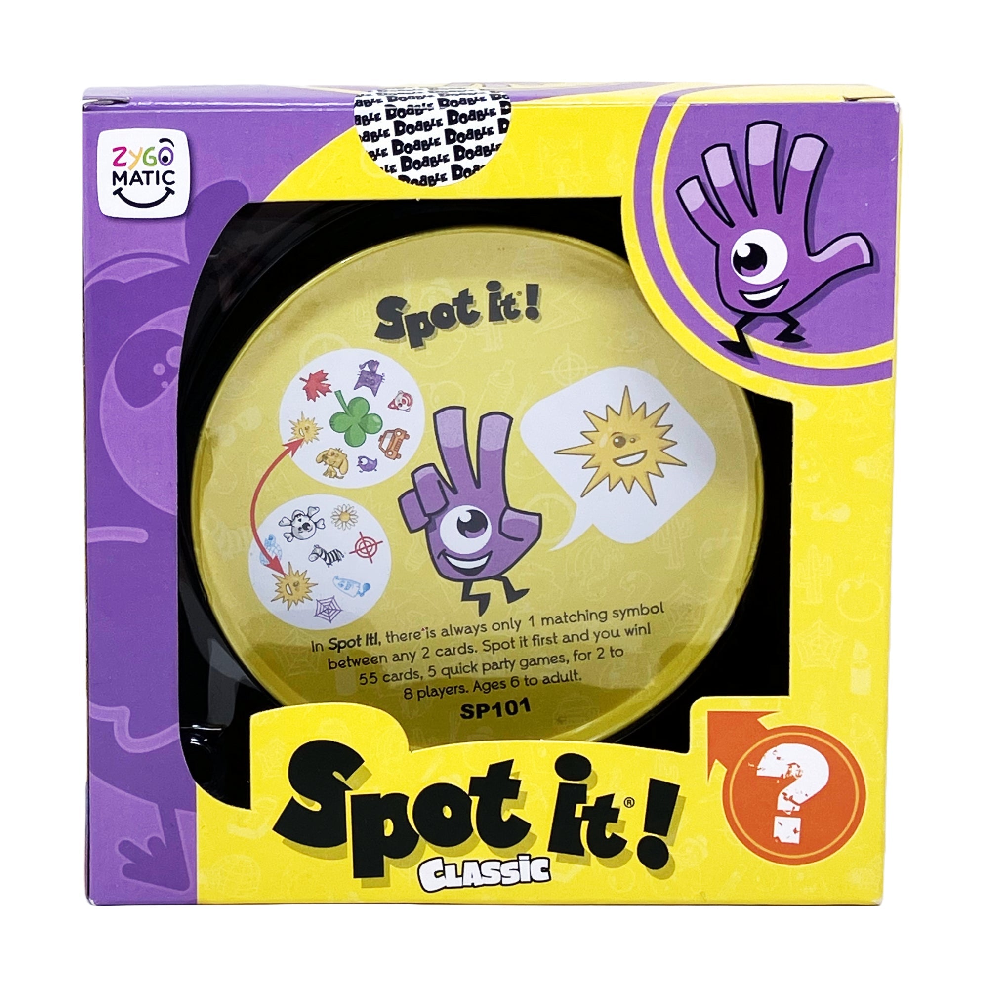  Zygomatic Spot It! Classic - Multi-color - Bonton