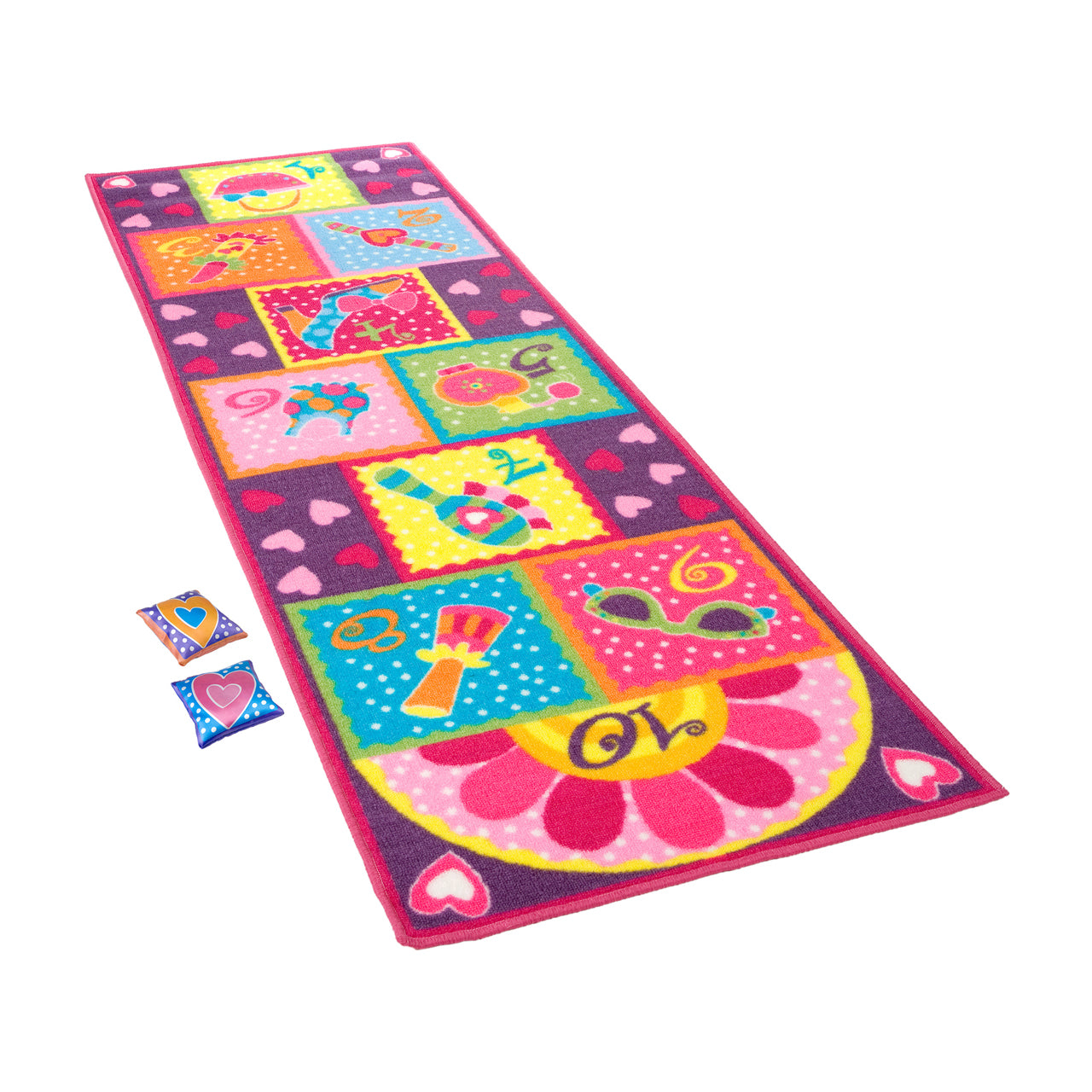  ALEX Toys Hopscotch Rug - Multicolor - Bonton