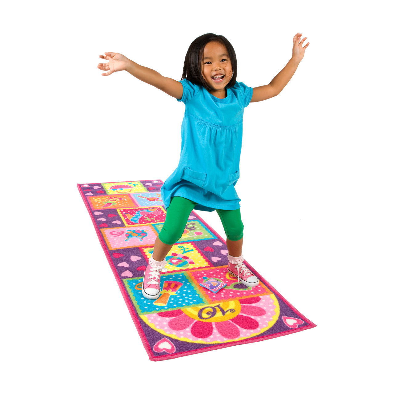  ALEX Toys Hopscotch Rug - Multicolor - Bonton