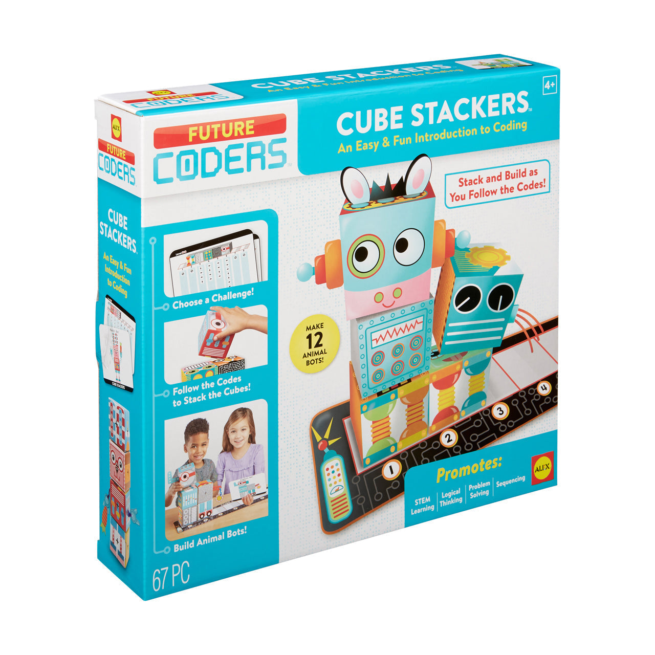  ALEX Toys Future Coders Cube Stackers - Multicolor - Bonton