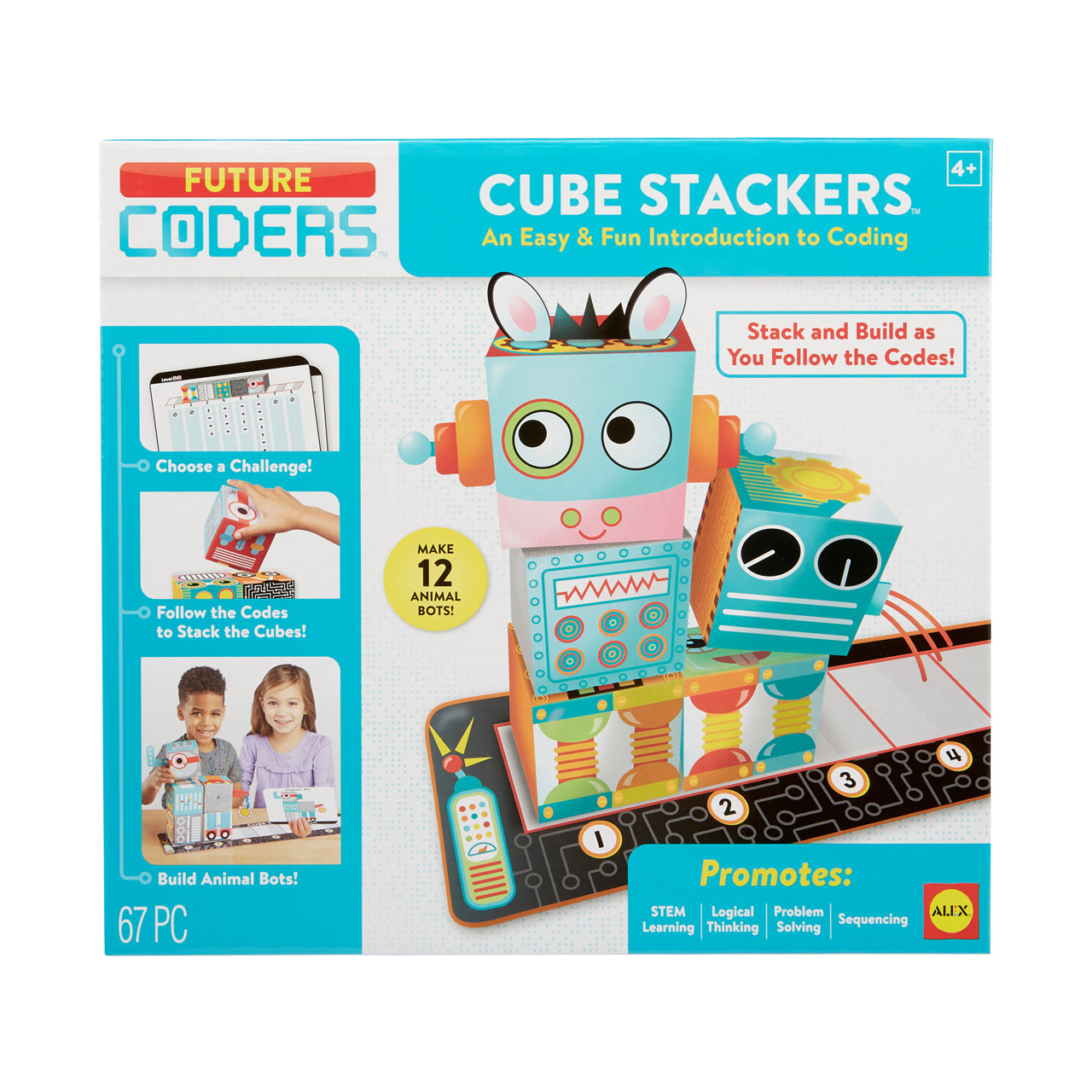  ALEX Toys Future Coders Cube Stackers - Multicolor - Bonton