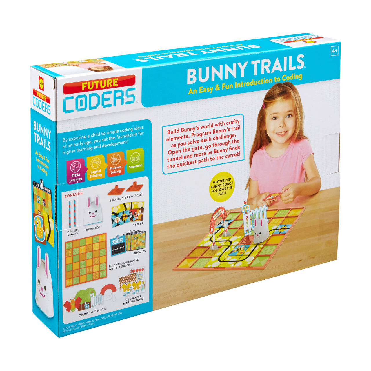  ALEX Toys Future Coders Bunny Trails - Multicolor - Bonton