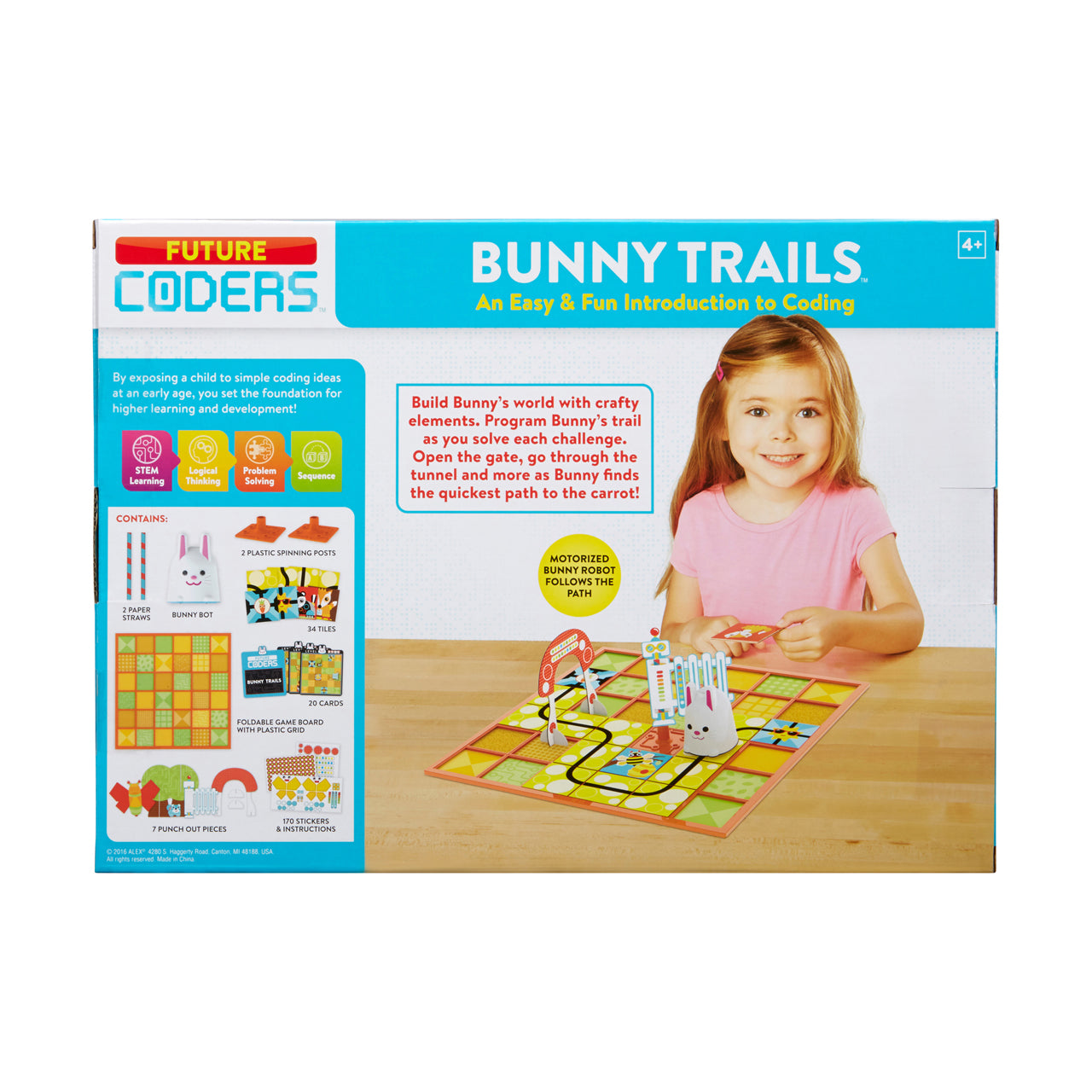  ALEX Toys Future Coders Bunny Trails - Multicolor - Bonton