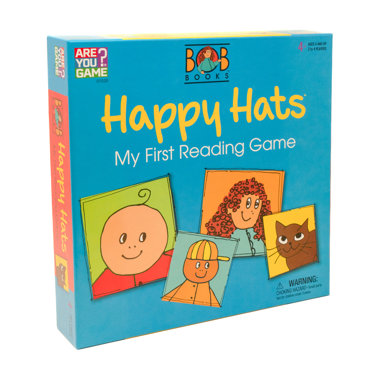  Bob Books Happy Hats My First Reading Game - Multicolor - Bonton