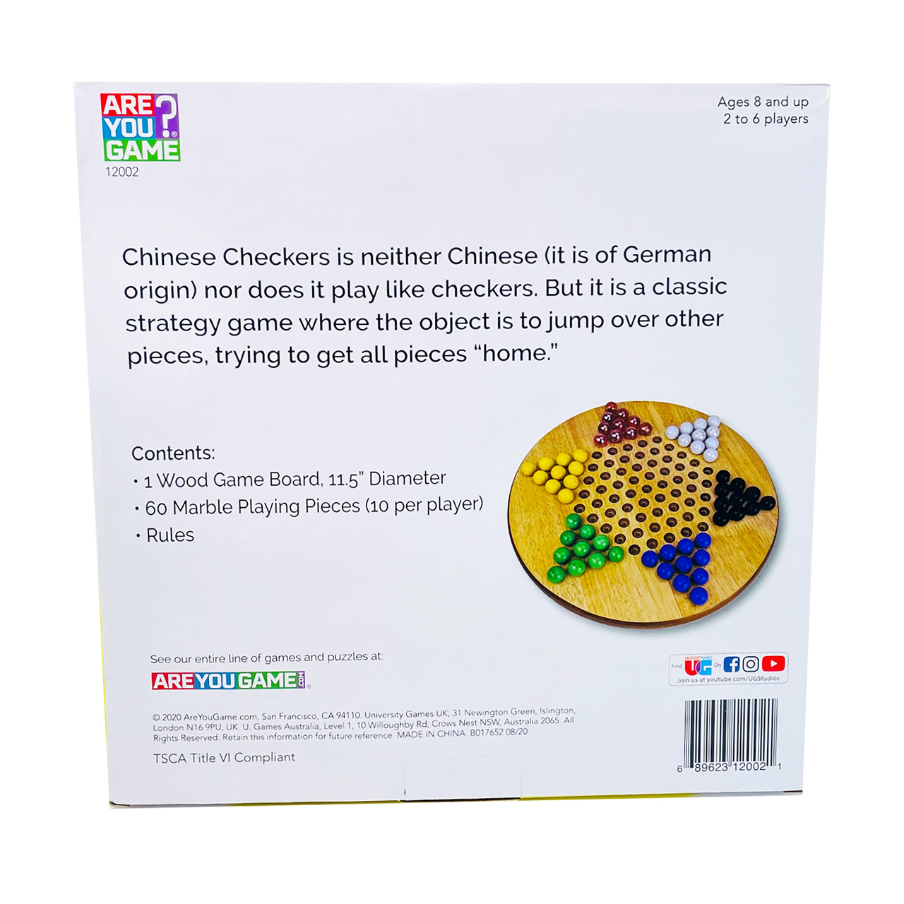  Chinese Checkers - Multicolor - Bonton