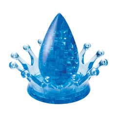 3D Crystal Puzzle - Water Crown: 42 Pcs